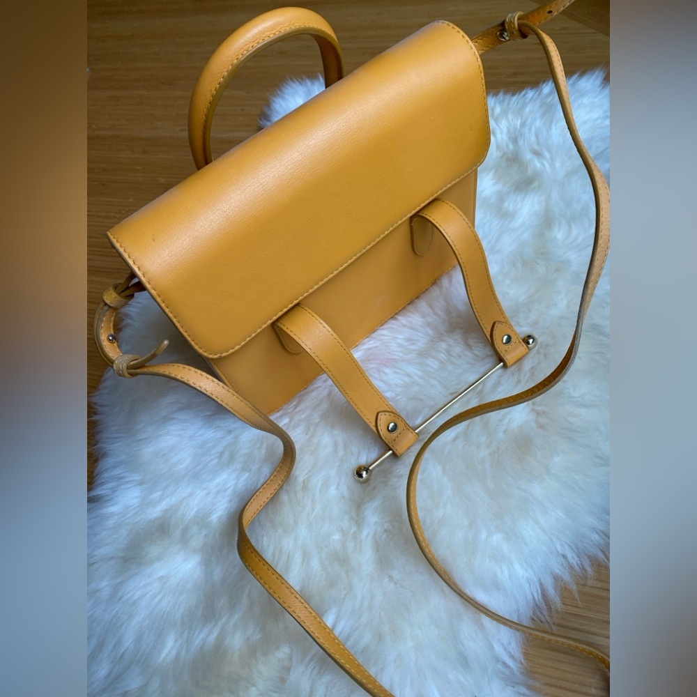 Strathberry MC Nano in Blossom Yellow w/ original box& dust bag - Picture 8 of 15